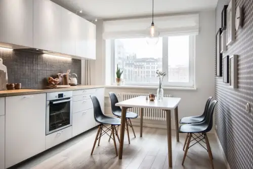 O amenjare scandinava intr-un apartament de 2 camere si 60 mp