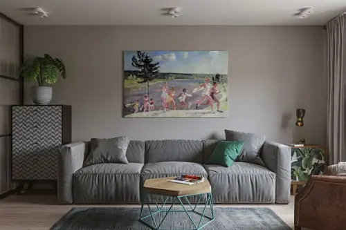 Apartament cu o amenajare contemporana pentru un cuplu tanar