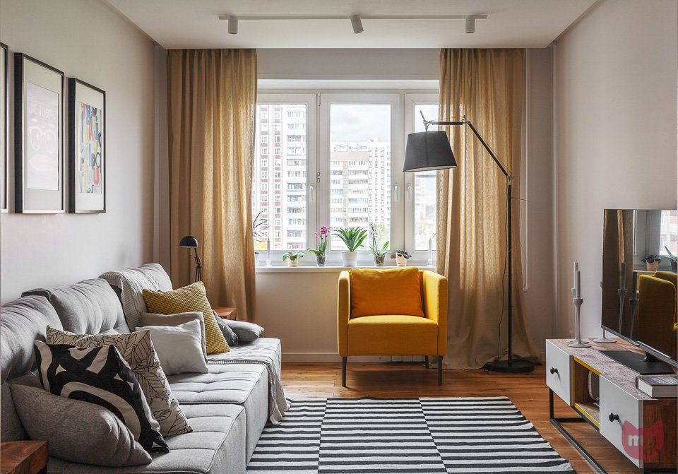 Spatiul functional al unui apartament de 60 metri patrati