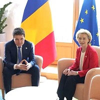 Nicușor Dan, discuții cruciale cu Ursula von der Leyen. Banii din PNRR, pe lista temelor abordate