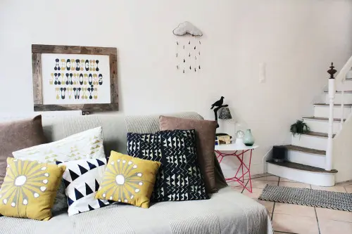 Design original si inspiratie artistica pentru o casa din suburbiile Parisului