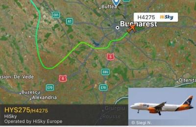 Mai multe zboruri către Otopeni, nevoite să aștepte în aer să treacă furtuna. Unul a fost redirecționat spre Craiova