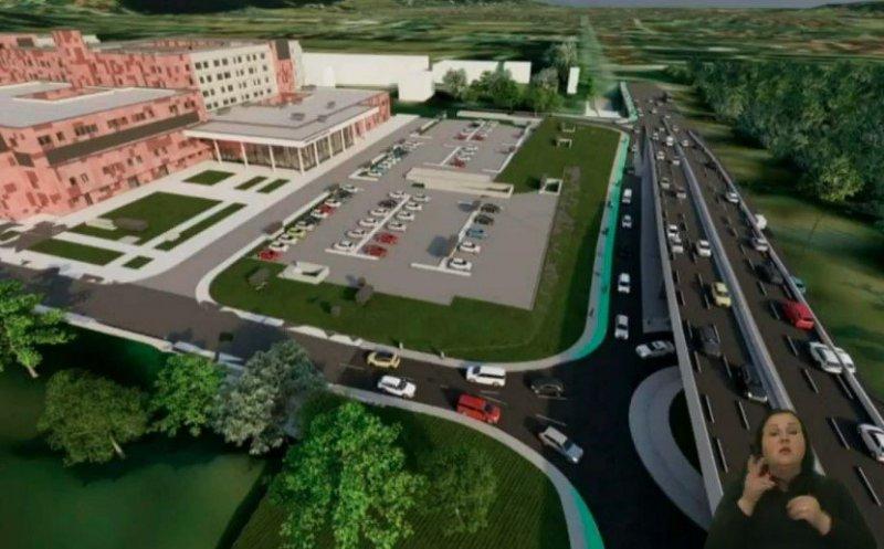 Toamna debutează cu lucrări la pasajul de pe DN1, din dreptul viitorului Spital Regional de Urgență