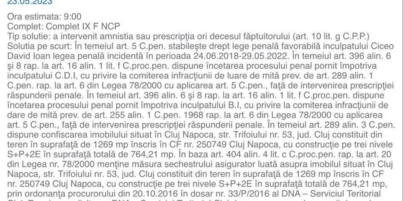 Directorul Aeroportului Internațional Cluj, David Cieo, scapă de închisoare