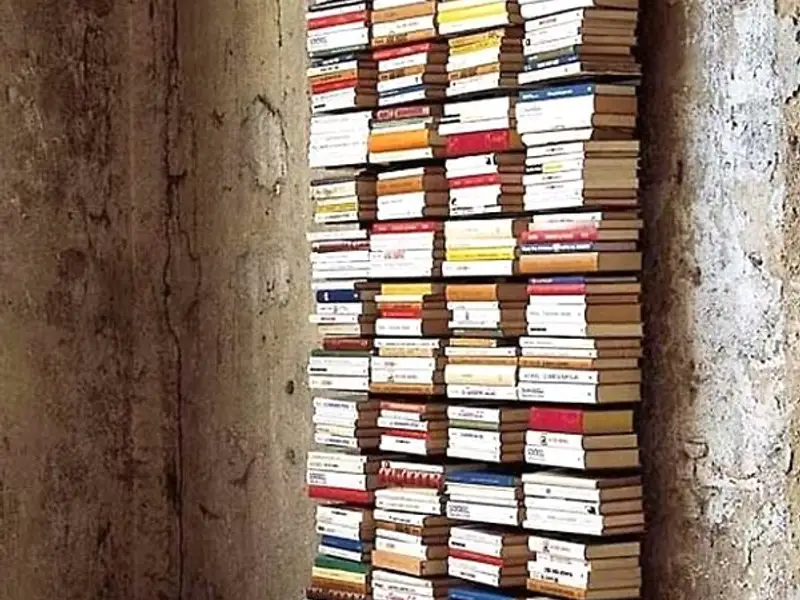 DIY – Raft invizibil pentru carti