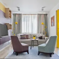 Spatiu elegant amenajat intr-un apartament de 2 camere
