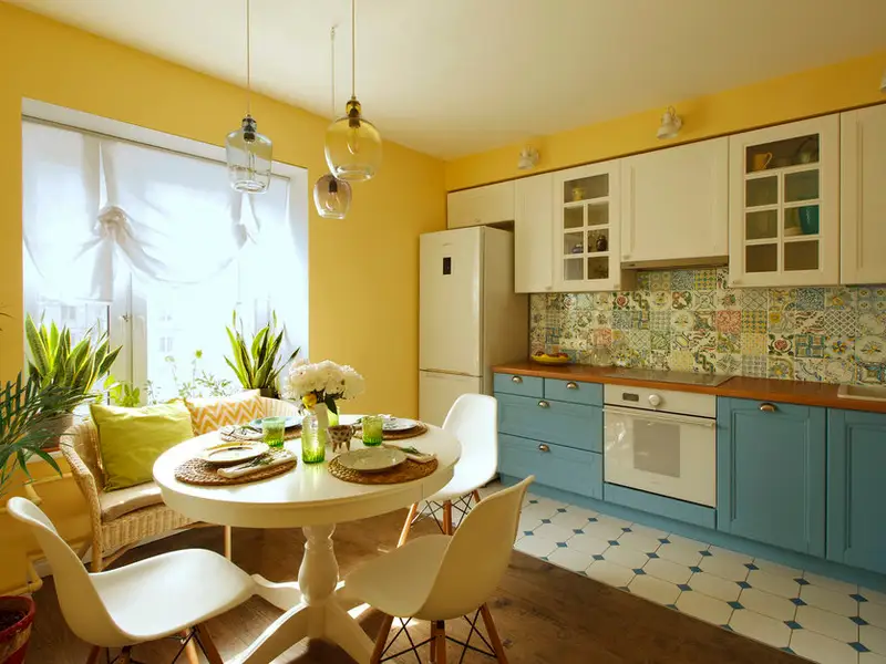 Amenajarea atipica a unui apartament de 2 camere pentru a intampina noul membru al familiei