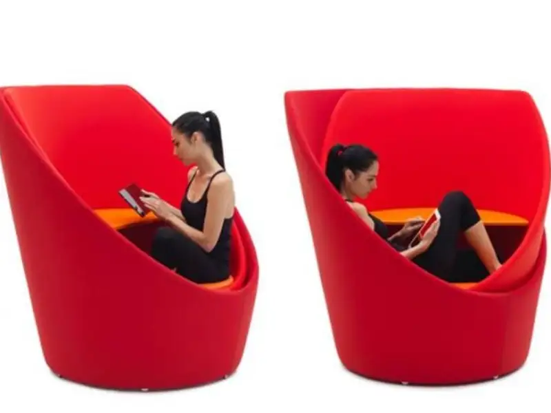 Scaunul rotativ care iti poate oferi 2 concepte de spatiu