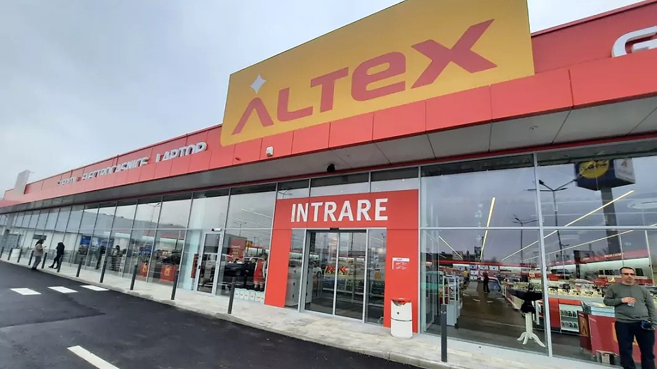 Primul nou magazin Altex deschis în 2025, la Bârlad, lângă Kaufland