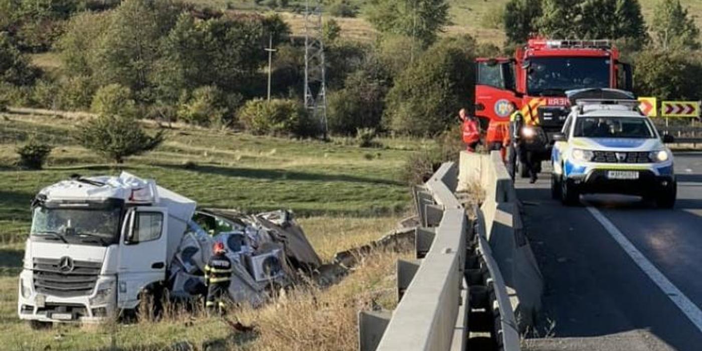 Accident rutier, în această dimineață, în localitatea Păniceni