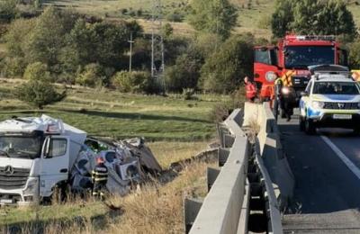 Accident rutier, în această dimineață, în localitatea Păniceni