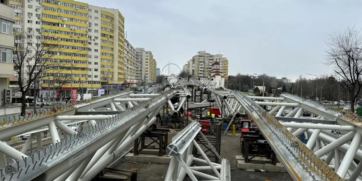 Se lucrează la Pasajul Doamna Ghica. STB anunță că 2 linii de transport își vor schimba traseul pentru ca lucrările să se desfășoare cum trebuie