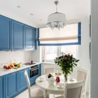 Elegant amenajat spatiul acestei bucatarii