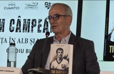 Idolul tribunelor clujene și-a povestit viața. A fost lansată cartea „Tim Câmpeanu – Viața în alb și negru”