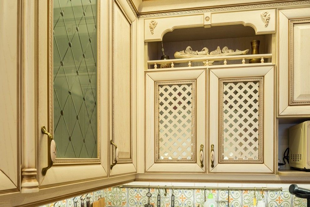 Eleganta si romantism  bucatarie amenajata in stil provensal