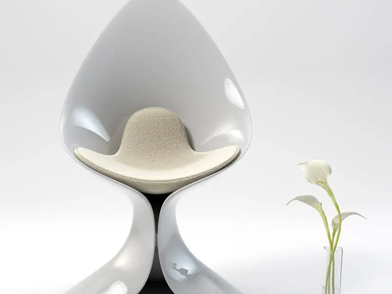 Design de obiect: scaunul in forma de cala