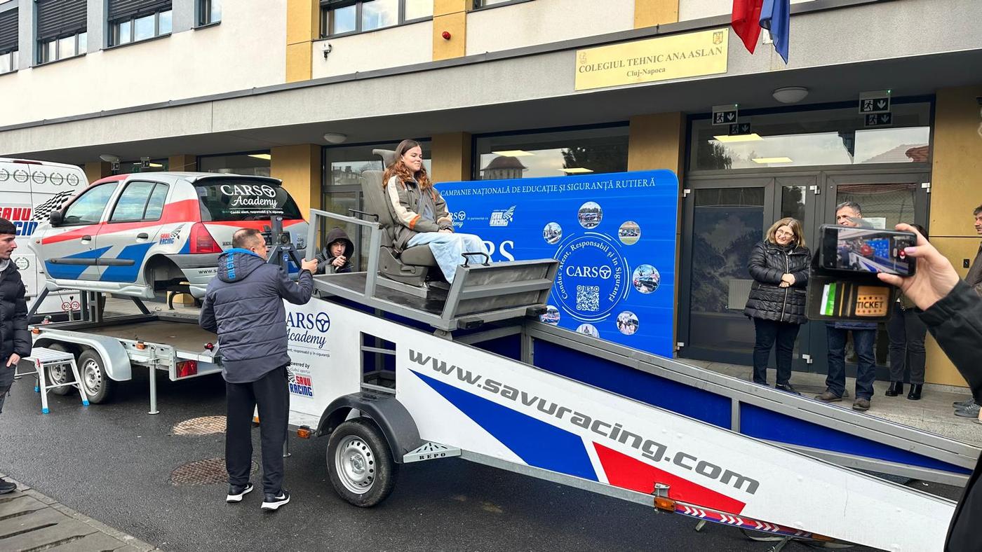 CARS Experience la Cluj. Când educația rutieră și responsabilitatea ies în stradă