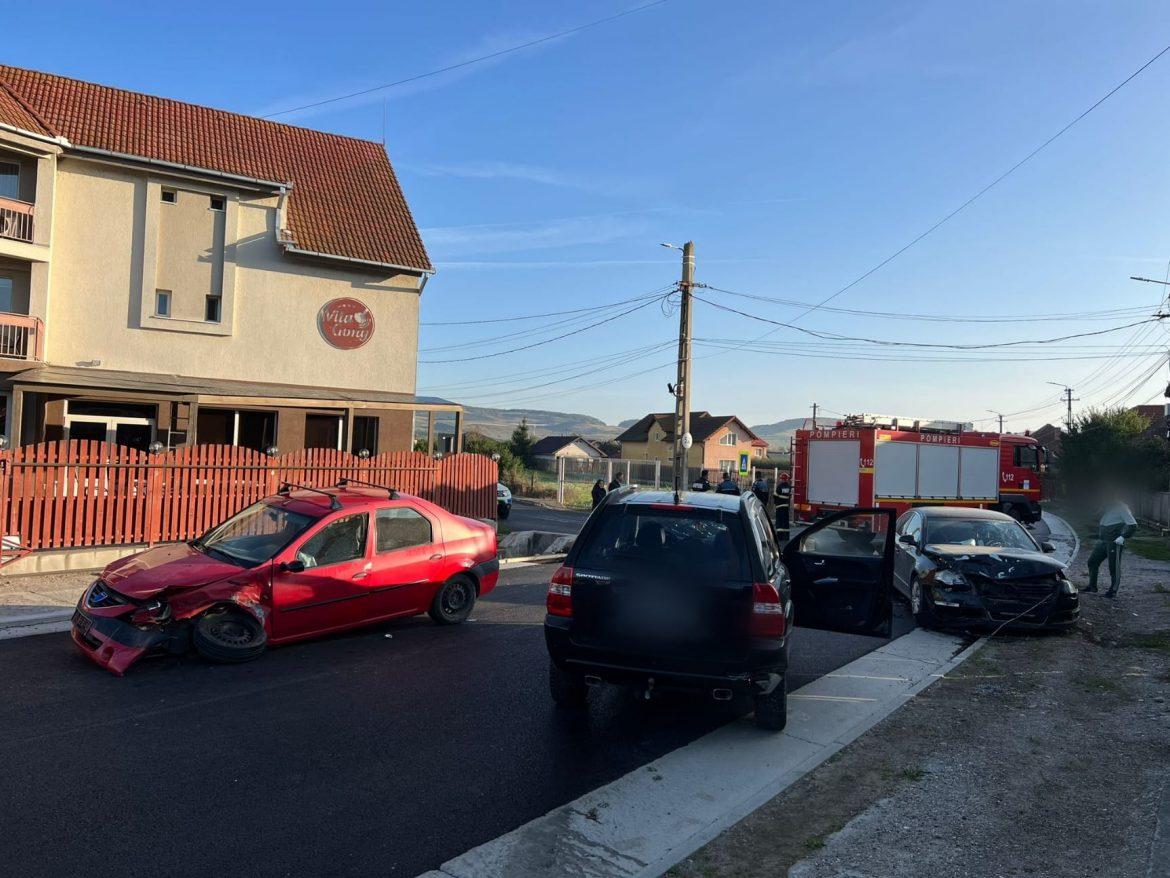 Accident de circulație, marți dimineața, în comuna Gilău