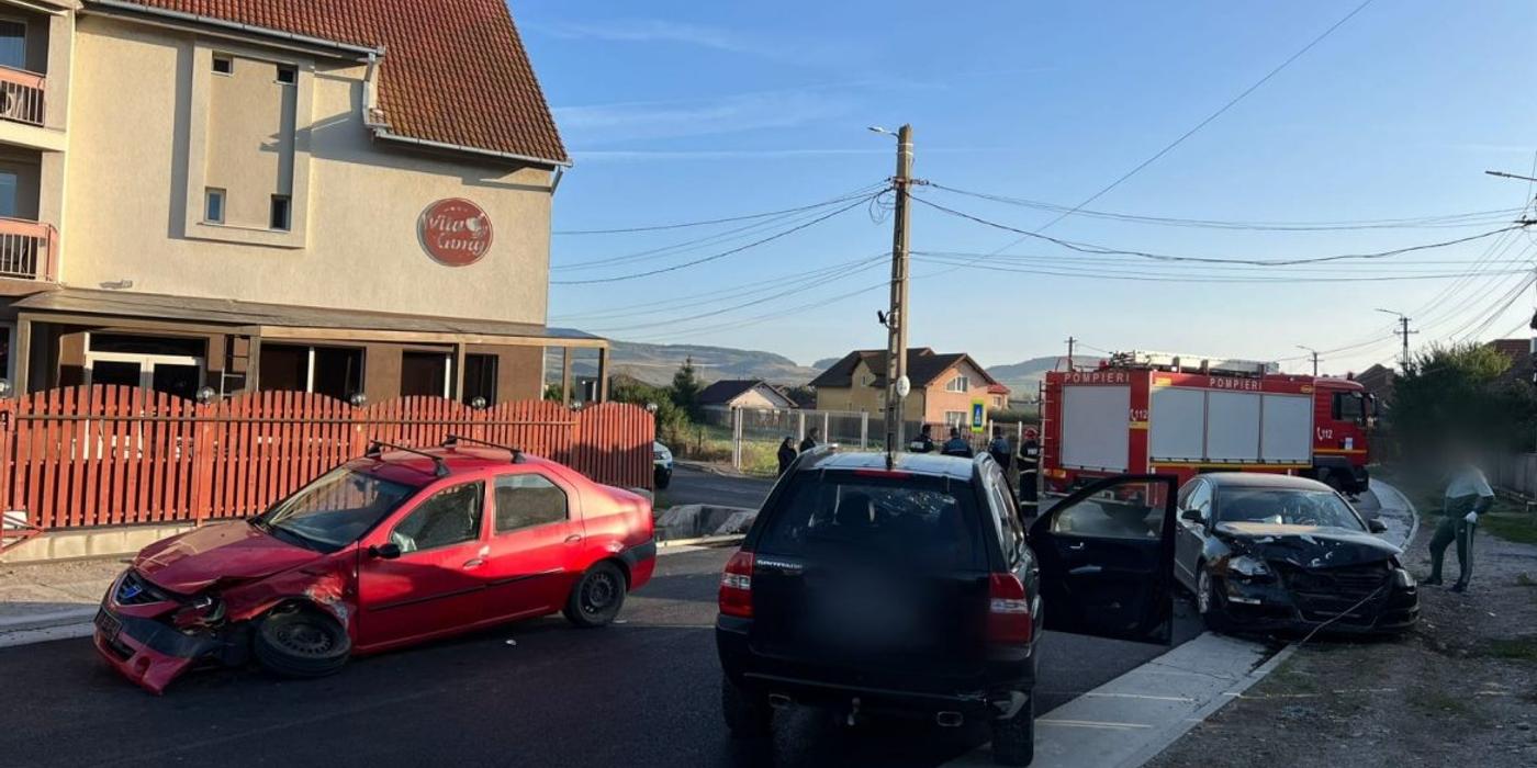 Accident de circulație, marți dimineața, în comuna Gilău