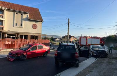 Accident de circulație, marți dimineața, în comuna Gilău