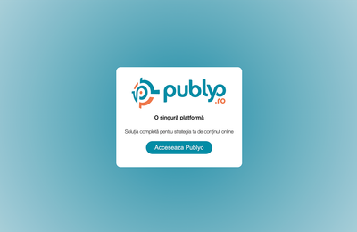 Publyo™ cel mai eficient sistem pentru planificarea, raportarea și monitorizarea articolelor online