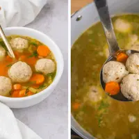 Supă vegană cu găluște din pesmet, o rețetă românească reinventată