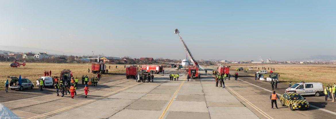 ISU Cluj, trei exerciții de amploare în Cluj-Napoca. Primul va avea loc marți, la Aeroportul Internațional „Avram Iancu”