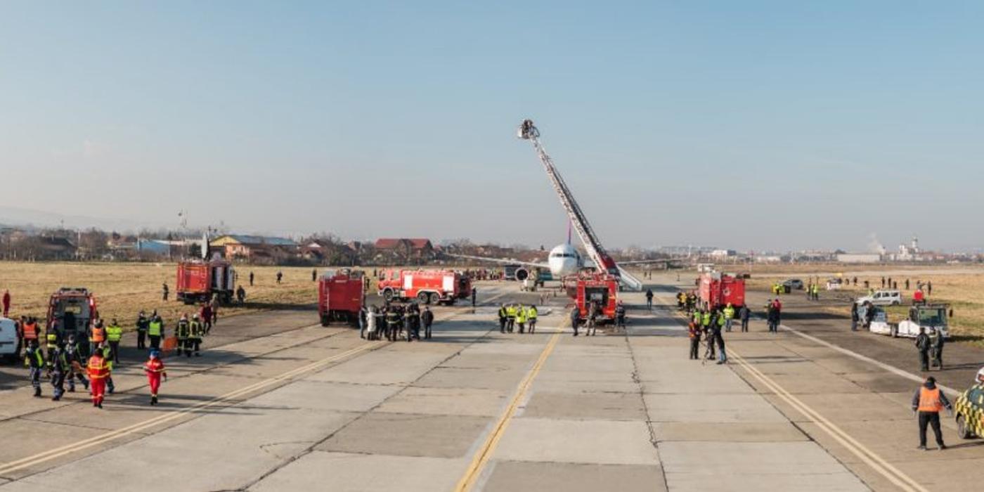 ISU Cluj, trei exerciții de amploare în Cluj-Napoca. Primul va avea loc marți, la Aeroportul Internațional „Avram Iancu”