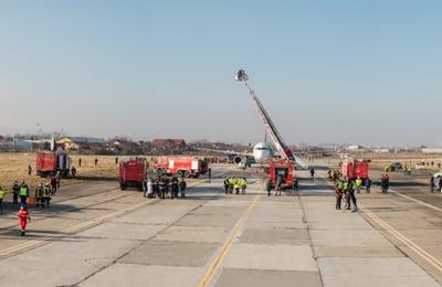 ISU Cluj, trei exerciții de amploare în Cluj-Napoca. Primul va avea loc marți, la Aeroportul Internațional „Avram Iancu”