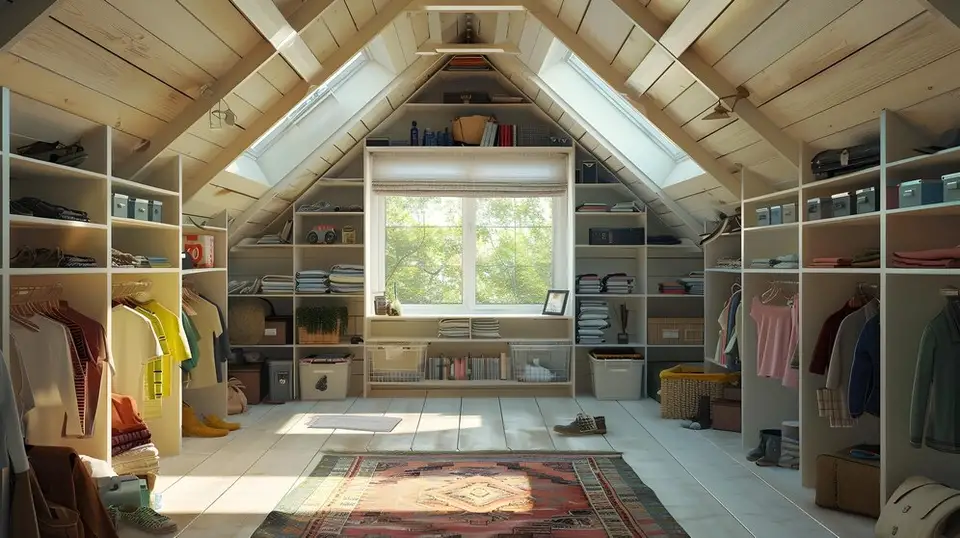 Attic Dressing: A Personalized and Elegant Space