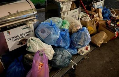 Clujenii, din ce în mai nemulțumiți de modul în care se colectează gunoiul selectiv din oraș