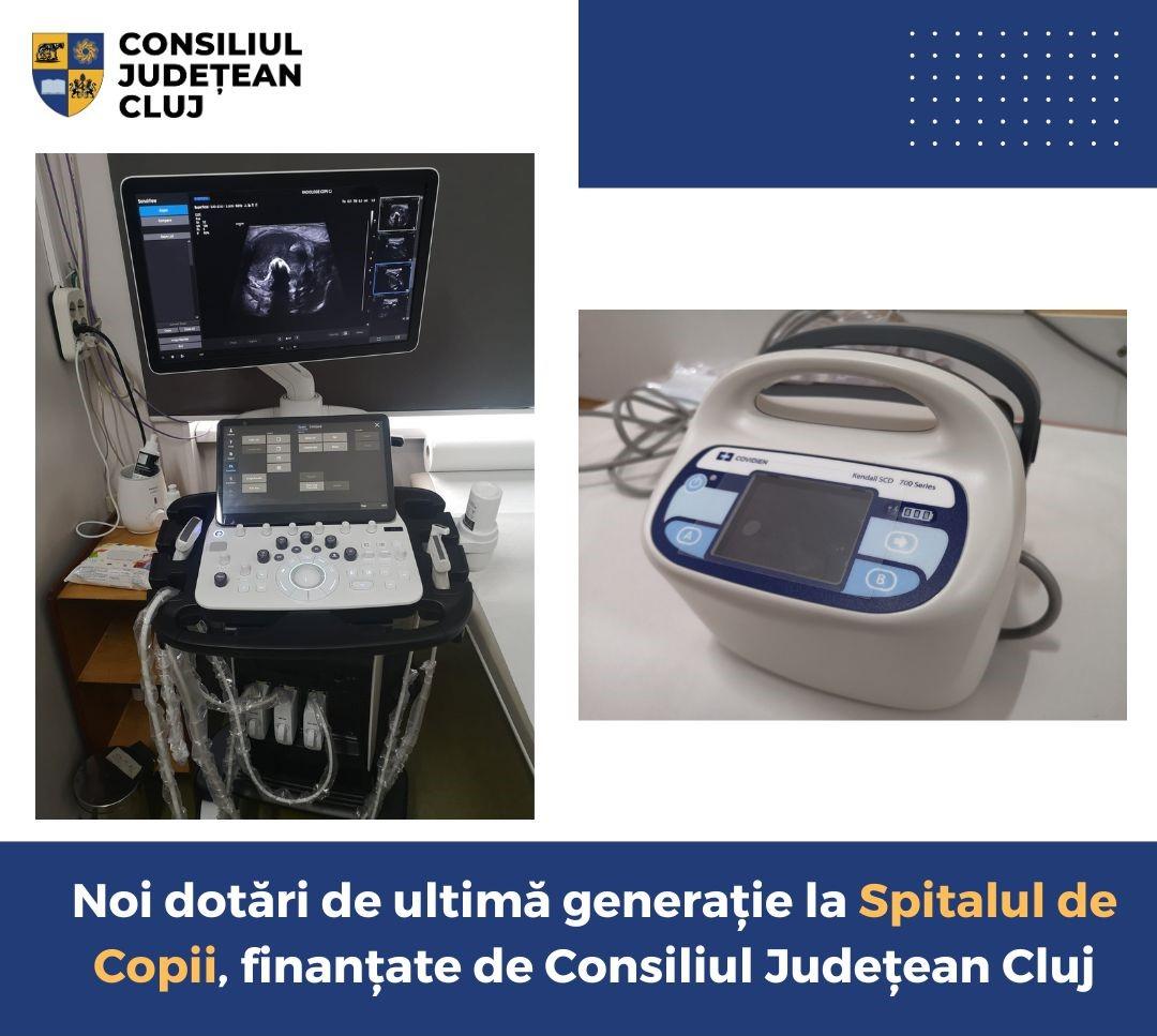 CJC are vești bune! S-au făcut noi investiții în infrastructura medicală a Spitalului Clinic de Urgență pentru Copii Cluj