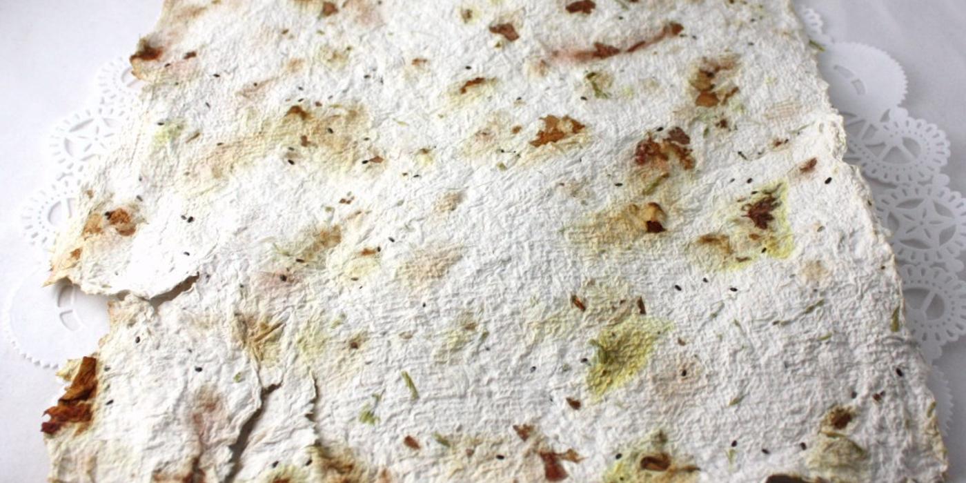 Hȃrtia plantabilă, hȃrtia din care cresc flori