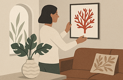 Patternuri organice inspirate din natură în decor