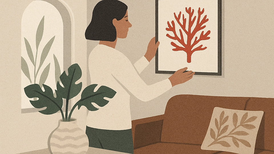 Patternuri organice inspirate din natură în decor