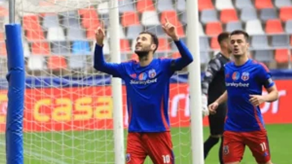 Steaua dezlănțuită! Victorie la scor cu Concordia Chiajna