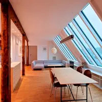 Exemplu de mansarda boema din Paris