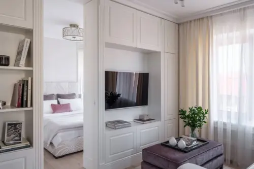 Decor clasic intr-un apartament de 2 camere si 53 mp