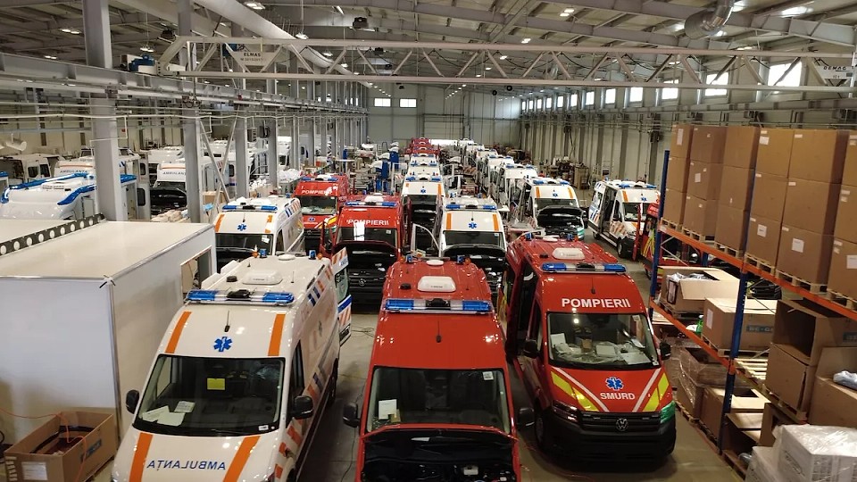Deltamed a ajuns la un ritm de cinci ambulanțe livrate zilnic în 2025