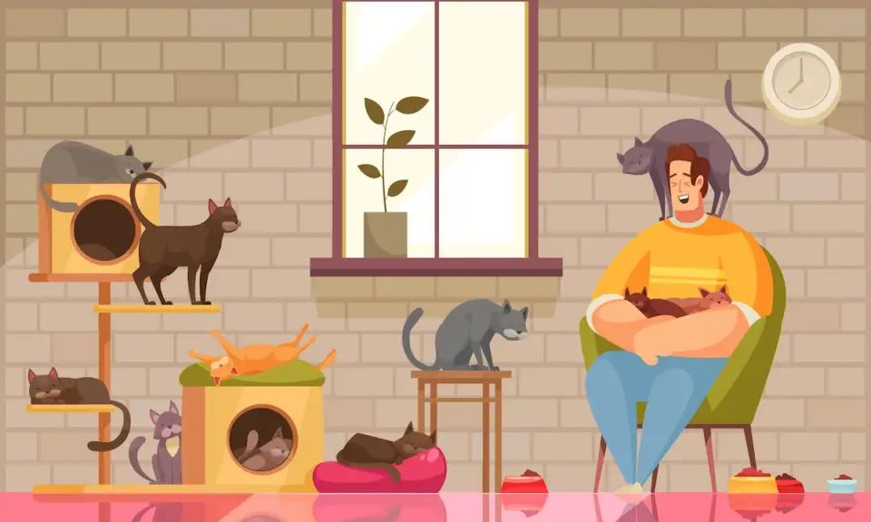 How Cats Influence the Ecological Balance of an Apartment