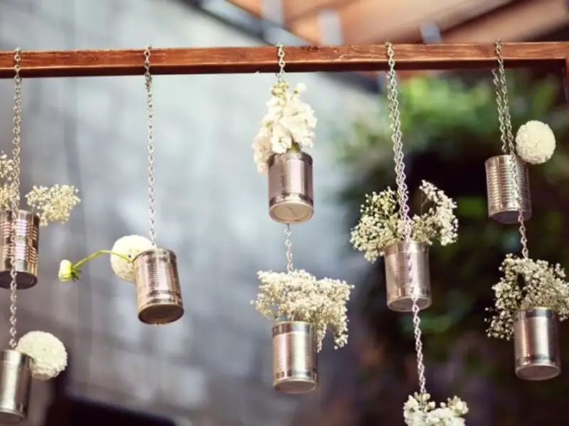 15 idei creative realizate din cutii si conserve de metal