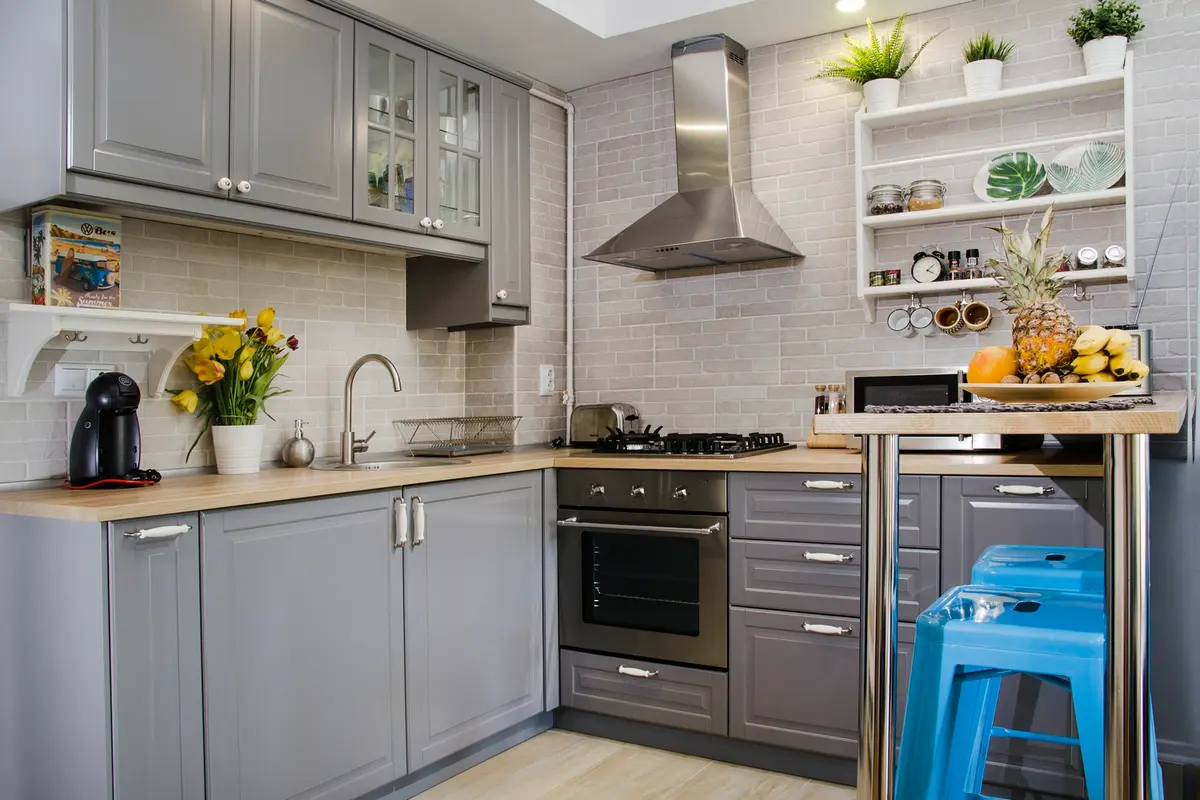 Acasa la Alfred o amenajare masculina in 41 mp