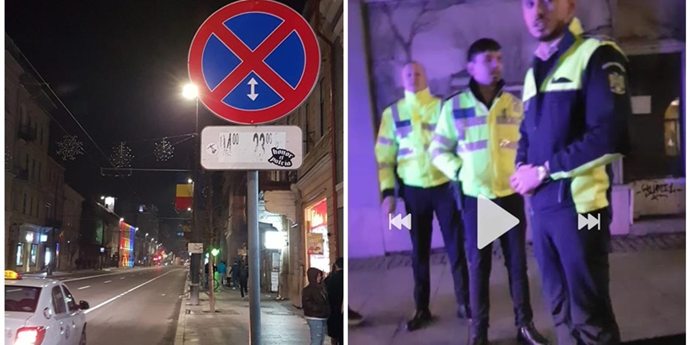 Taximetriștii care au muncit sămbătă seara pe strada Memorandumului spun că au fost hărțuiți de polițiști