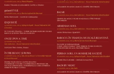 Călătorie între occident și orient: Festivalul de Muzică Veche București