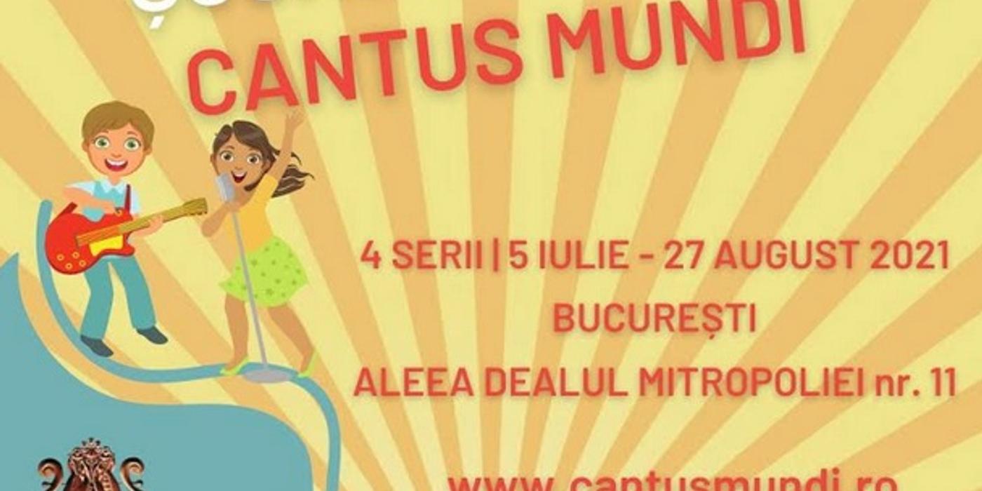 Corul Madrigal a pregătit pentru copii Școala de Vară Cantus Mundi, ediția 2021