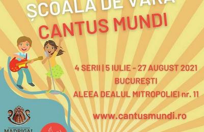 Corul Madrigal a pregătit pentru copii Școala de Vară Cantus Mundi, ediția 2021