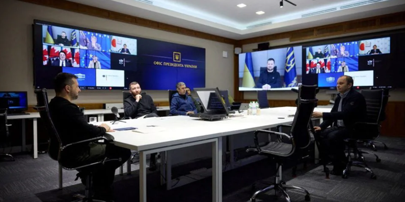 Liderii G7 discută cu Zelenski şi ajung la un acord asupra interzicerii diamantelor ruseşti. Ei vor să consolideze controlul utilizării de către Rusia a sistemului financiar internaţional şi plafonarea preţului petrolului rusesc