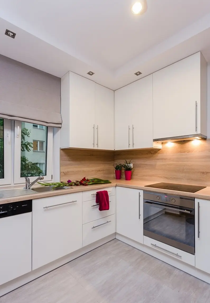 Concept de amenajare modern pentru un apartament de 2 camere