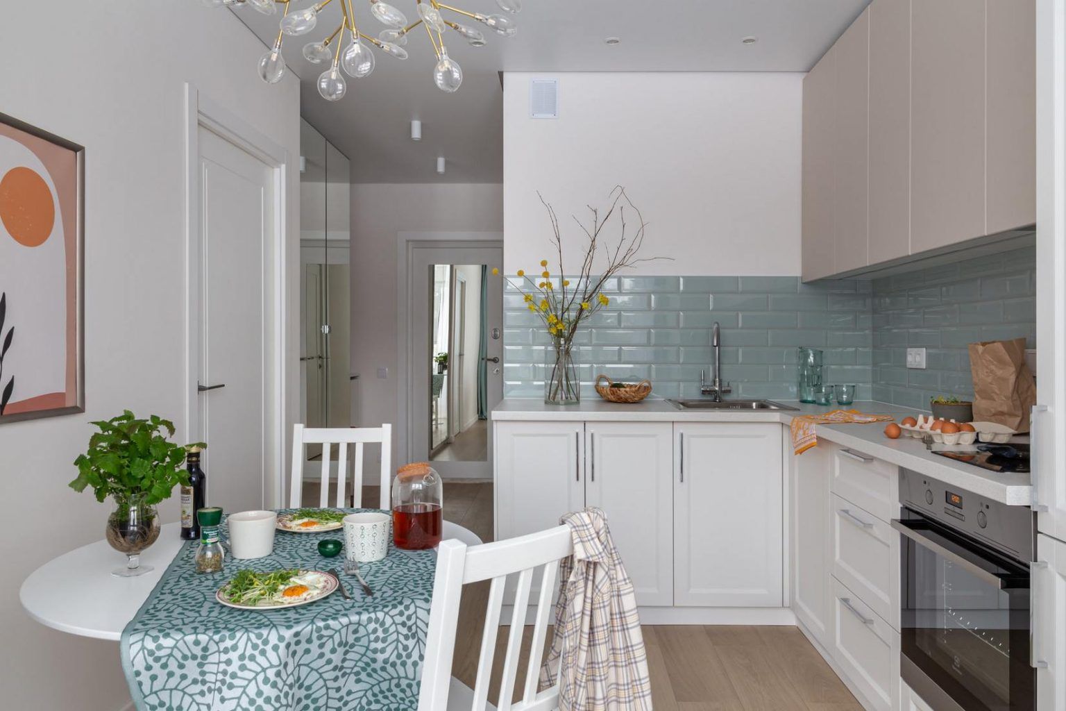 Renovarea unui studio de 38mp cu buget limitat