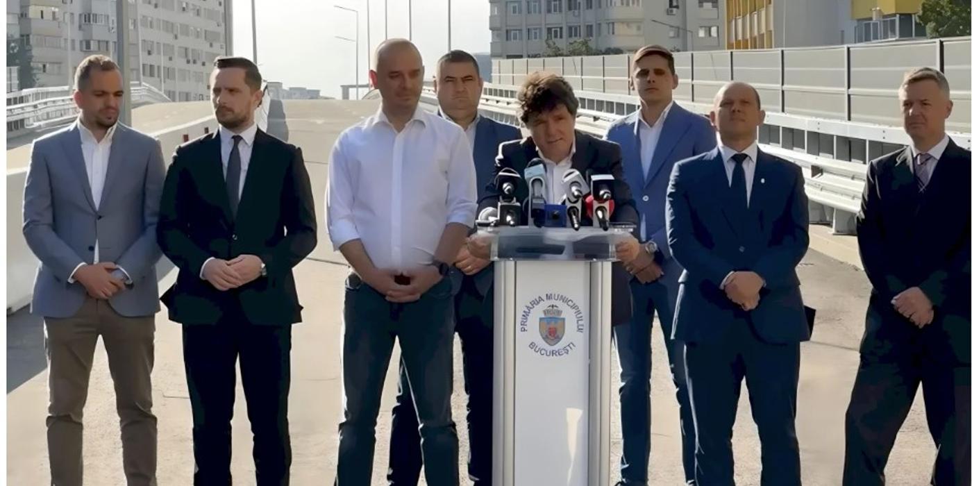 Pasajul Doamna Ghica, podul care face legătura între Pipera și Pantelimon, a fost deschis în această dimineață